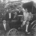 James Polk Bright is of his family taken around 1918 Guntersville AL.