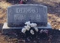 James N. and Sarah E. Griggs Headstone