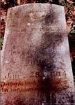 Gravestone of Sarah Jane Childress Vaught